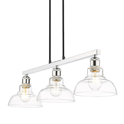 3 Light Linear Pendant