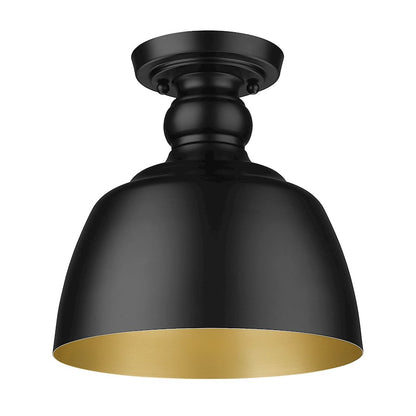 Golden Lighting Holmes 1-Light Flush Mount