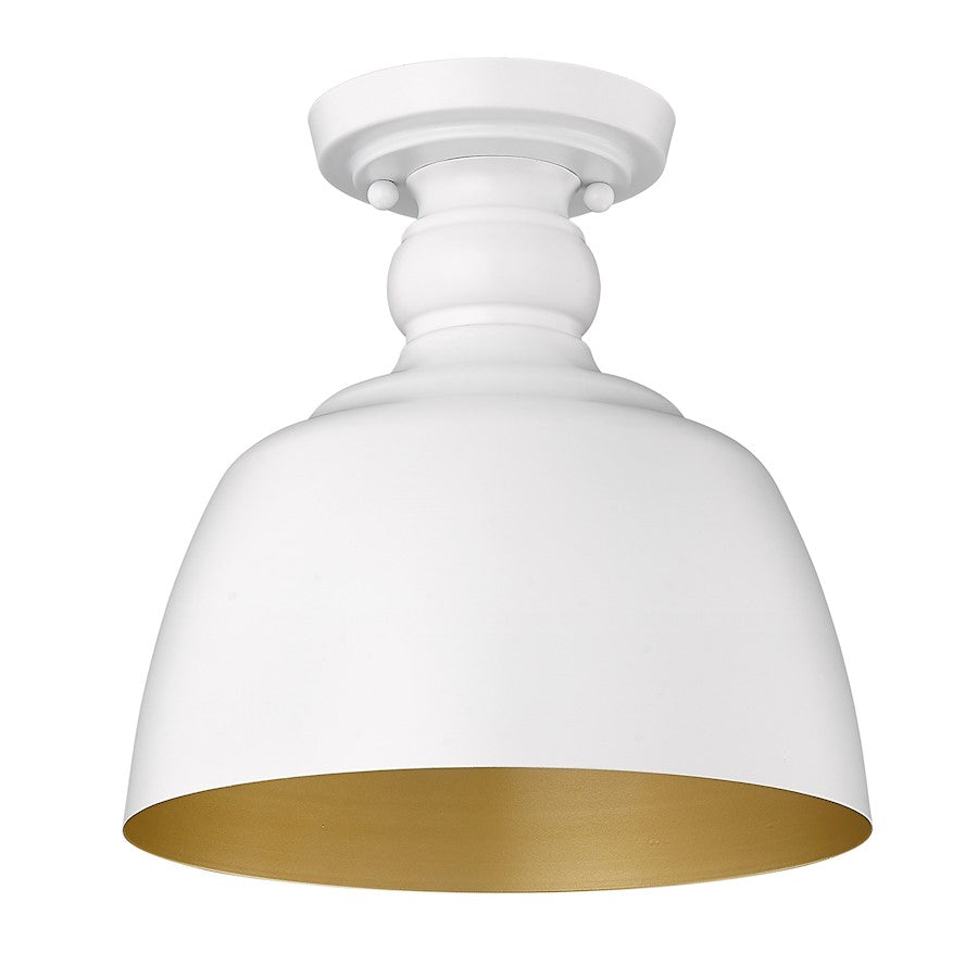 Golden Lighting Holmes 1-Light Flush Mount