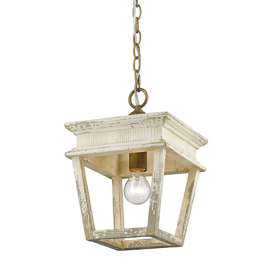 Golden Lighting Haiden 1 Light Mini Pendant, Burnished Chestnut - 0839-M1LBC