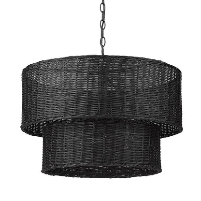 Erma Chandelier, Matte Black