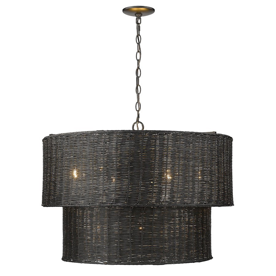 Erma Chandelier, Matte Black