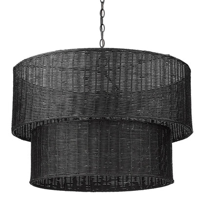 Erma Chandelier, Matte Black