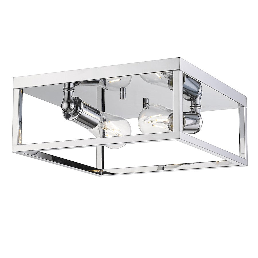 Golden Lighting Wesson 2-Light Flush Mount