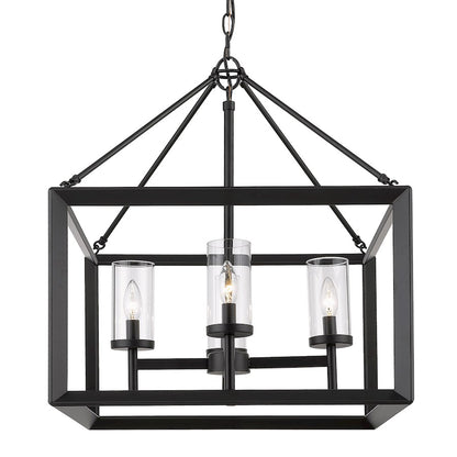 Smyth Chandelier, Matte Black