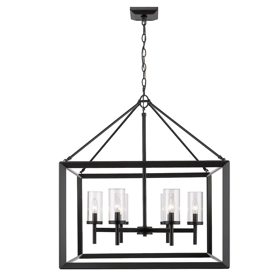 Smyth Chandelier, Matte Black