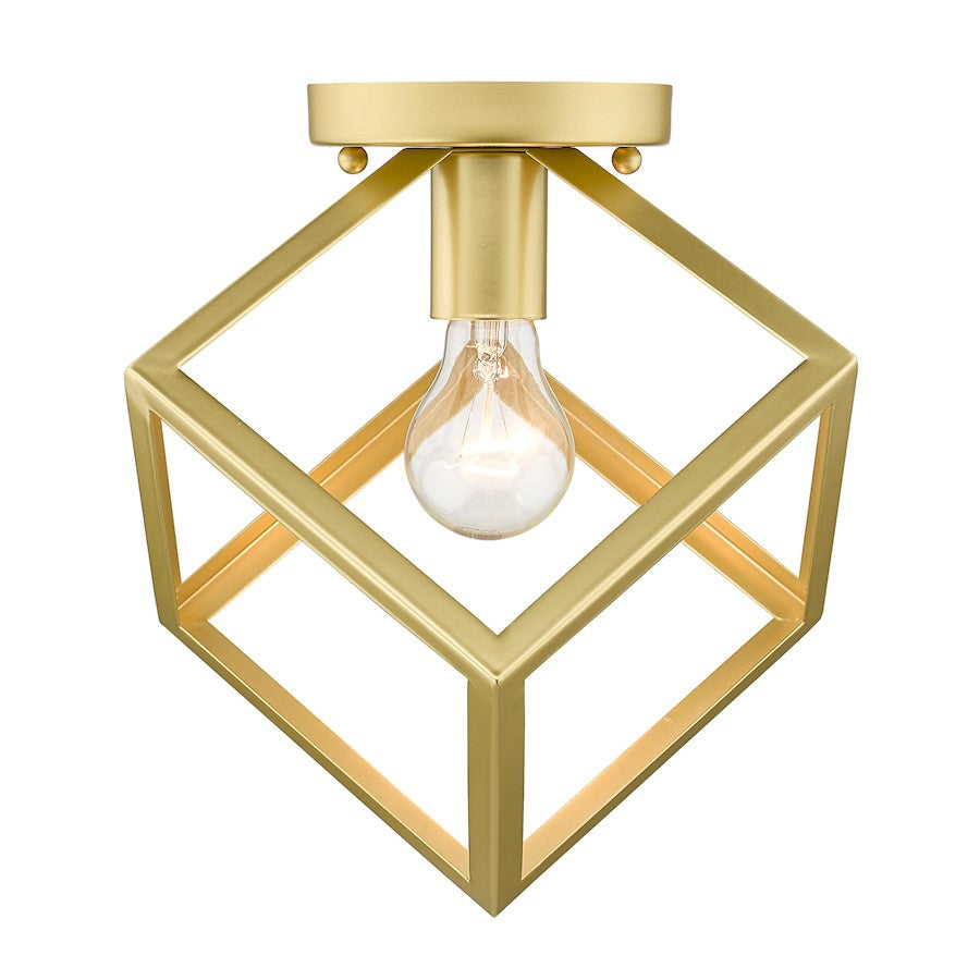 Golden Lighting Cassio 1 Light Flush Mount