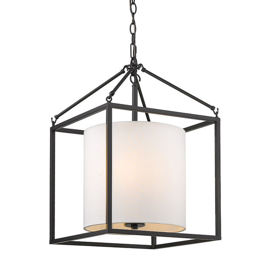 3 Light Pendant, Matte Black