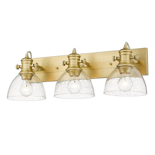 3 Light Bathroom Vanity Light, Bronze