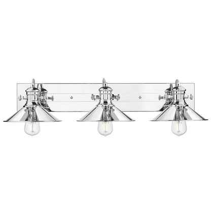 3 Light Bathroom Vanity Light, Chrome