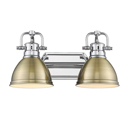 2 Light Bathroom Vanity Light, Chrome