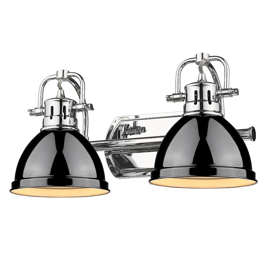 2 Light Bathroom Vanity Light, Chrome