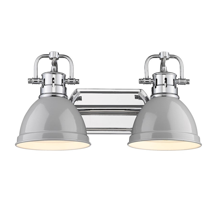 2 Light Bathroom Vanity Light, Chrome