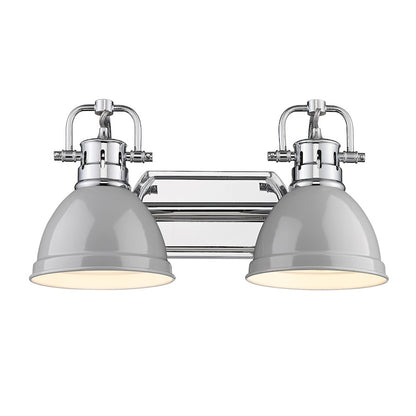 2 Light Bathroom Vanity Light, Chrome