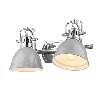 2 Light Bathroom Vanity Light, Chrome