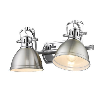 2 Light Bathroom Vanity Light, Chrome