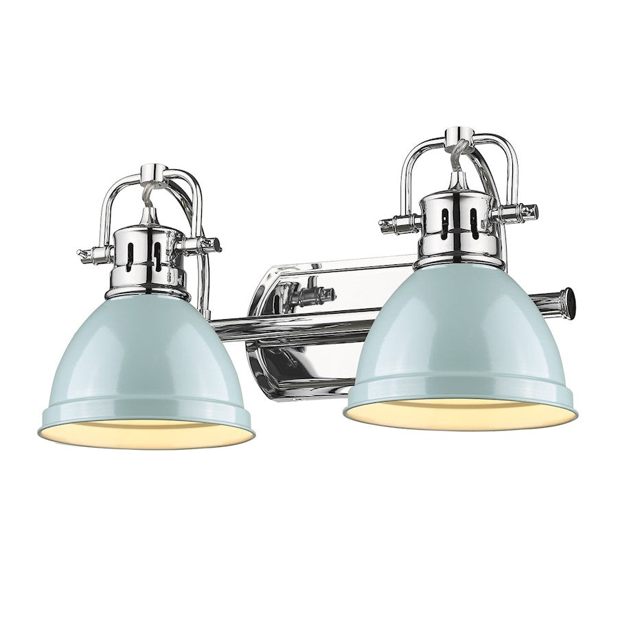 2 Light Bathroom Vanity Light, Chrome