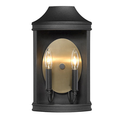 2 Light Outdoor Wall Sconce