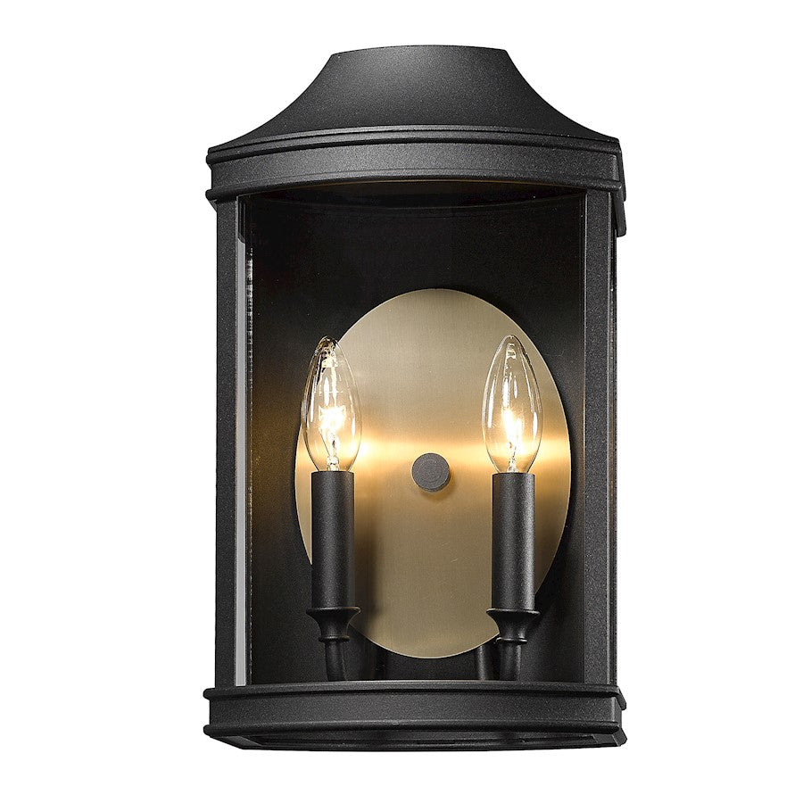 2 Light Outdoor Wall Sconce