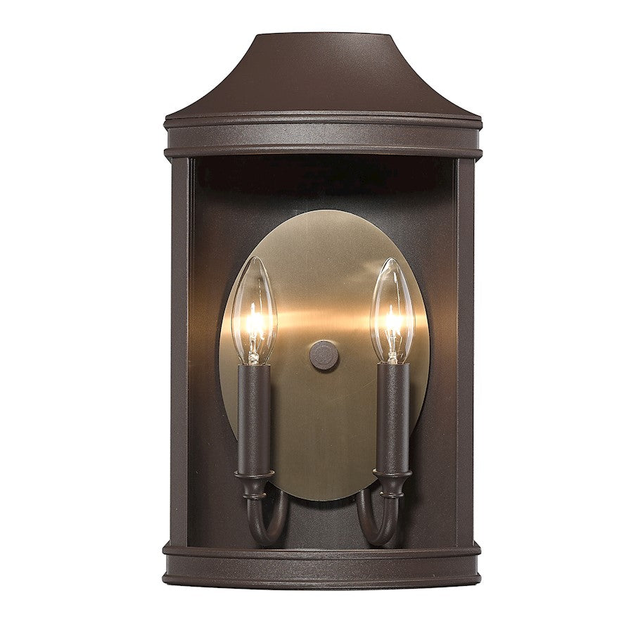 2 Light Outdoor Wall Sconce