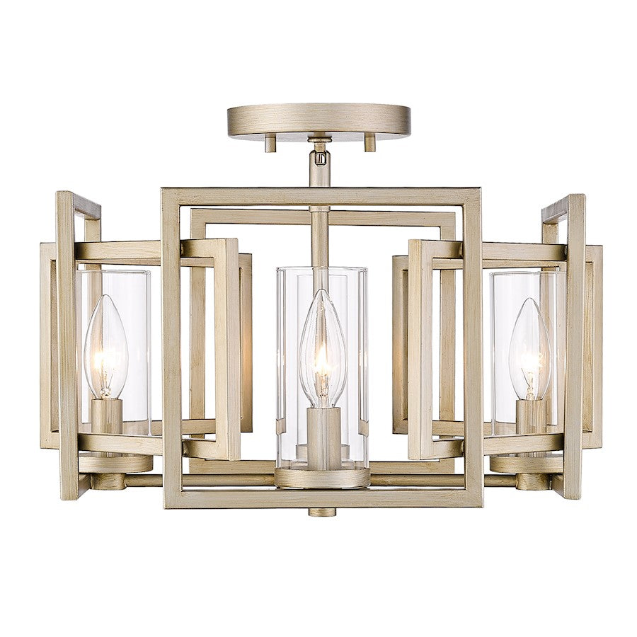 Golden Lighting Marco 4 Light Flush Mount