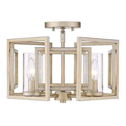 Golden Lighting Marco 4 Light Flush Mount