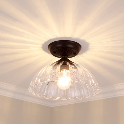 Golden Lighting Audra 1-Light Semi Flush Mount