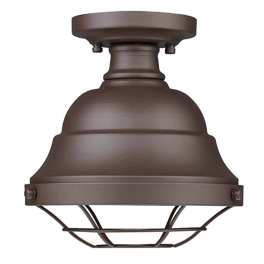 Golden Lighting Bartlett Outdoor Semi Flush Mount