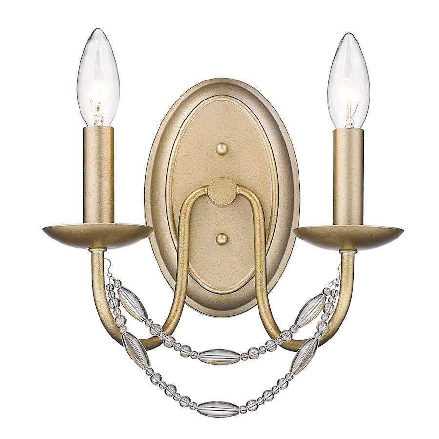 2 Light Wall Sconce