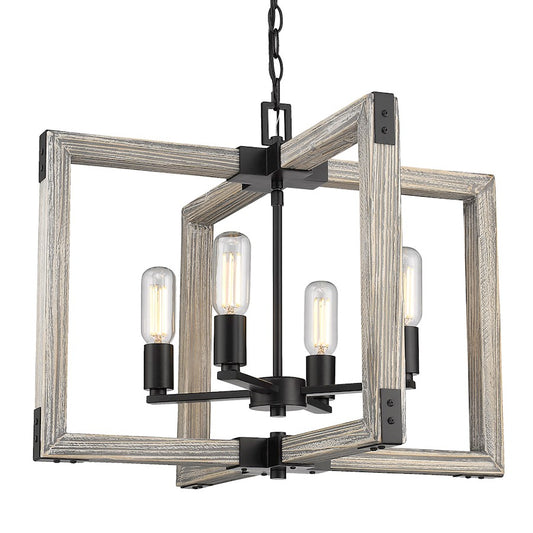 Lowell Chandelier, Black