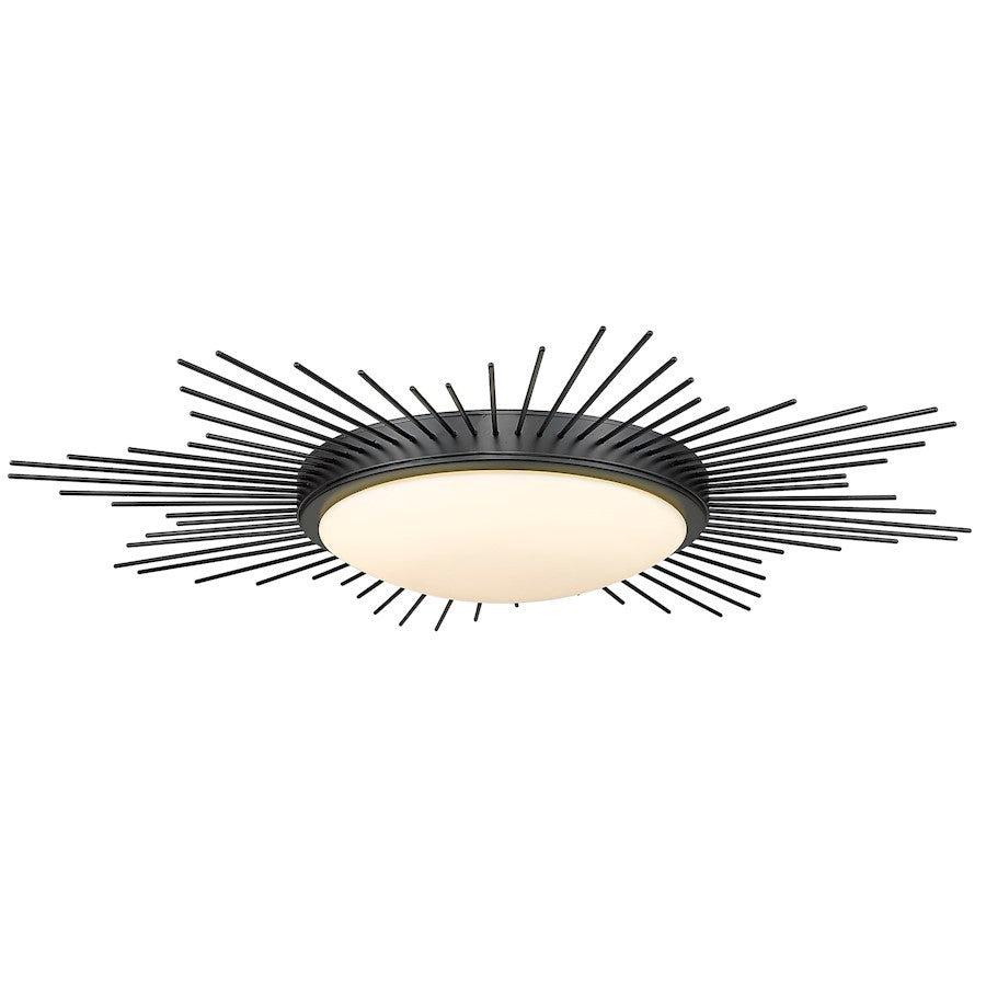 Golden Lighting Kieran 1 Light 24" Flush Mount