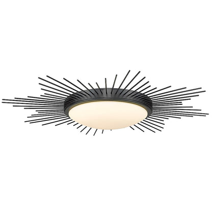 Golden Lighting Kieran 1 Light 24" Flush Mount