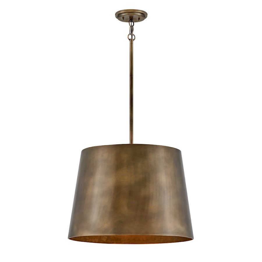 Hinkley Lighting Alder 1 Light Outdoor Pendant in Burnished Bronze - 11154BU