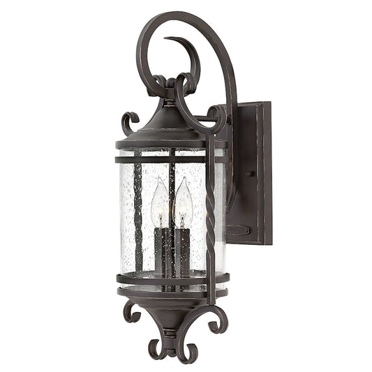 Hinkley Lighting Outdoor Casa Mount, Olde Black