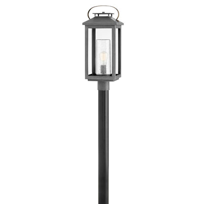 Hinkley Lighting Atwater Outdoor 1-LT Post/Pier, Bronze/Clear - 1161AH-LL