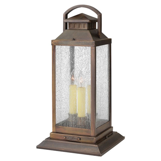 Hinkley Lighting Revere 3 Light Outdoor Pier Mount, Sienna/Seedy - 1187SN-LV