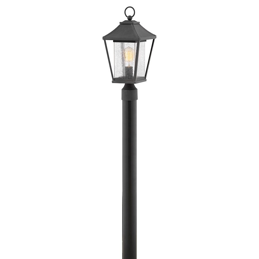 Hinkley Lighting Palmer 1 Light Post Top/Pier Mount, Museum Black