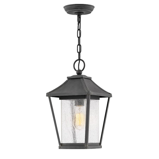 Hinkley Lighting Palmer 1 Light Hanging Lantern, Museum Black