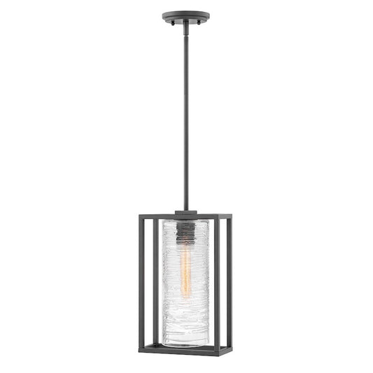 Hinkley Lighting Pax 1 Light Hanging Lantern, Satin Black