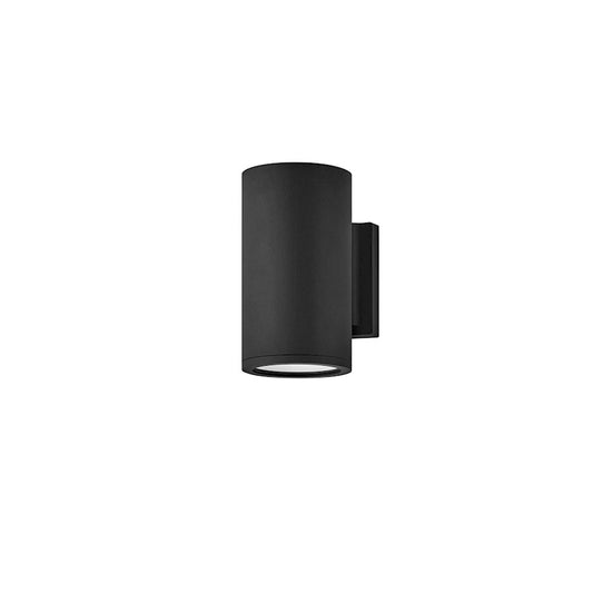 Hinkley Lighting Silo 1 Light Outdoor Wall Mount in Black - 13590BK-LL