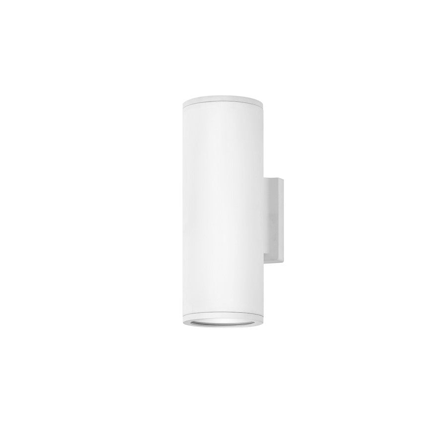 Hinkley Lighting Silo 2 Light Outdoor Up/Down Wall Mount, White - 13594SW-LL