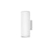 Hinkley Lighting Silo 2 Light Outdoor Up/Down Wall Mount, White - 13594SW-LL