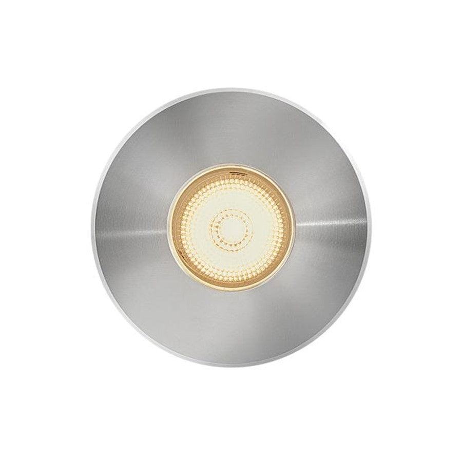 Hinkley Lighting Dot Landscape LED LG Round Button Light, Steel - 15075SS