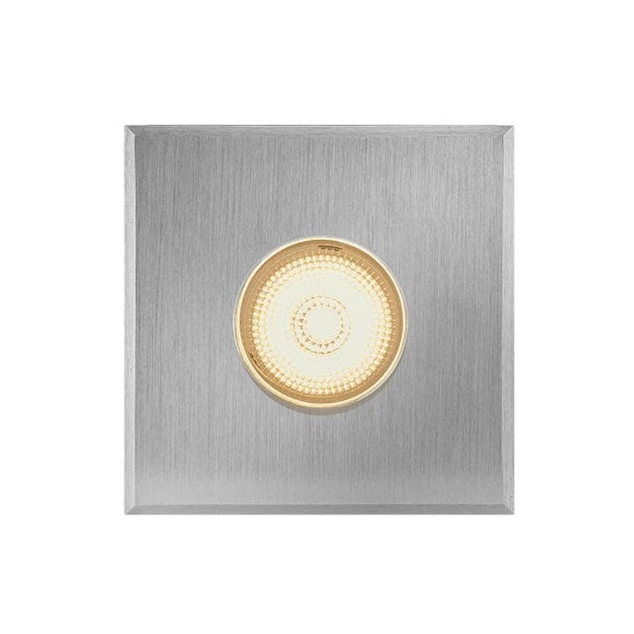 Hinkley Lighting Dot Landscape LED LG Square Button Light, Steel - 15085SS