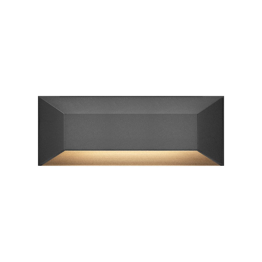 Hinkley Lighting Nuvi 1 Light 8" Rectangular Deck Sconce, Black - 15228BK