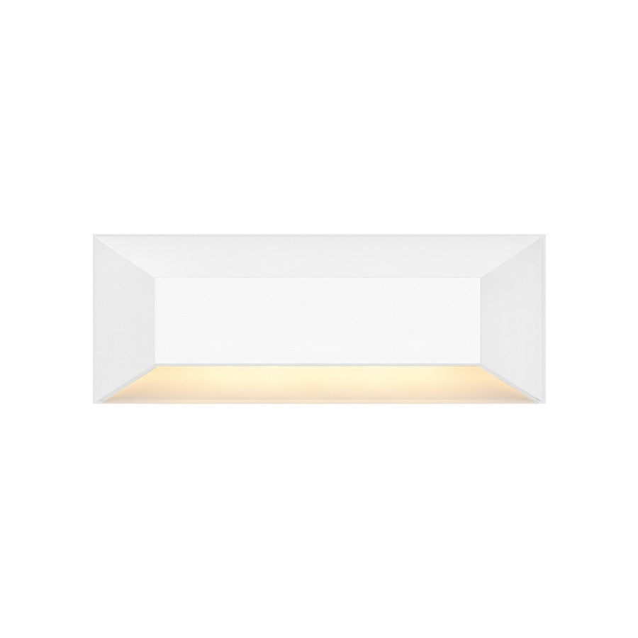 Hinkley Lighting Nuvi 1 Light 8" Rectangular Deck Sconce, Matte White - 15228MW