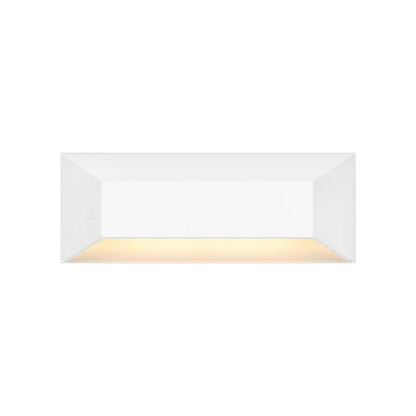 Hinkley Lighting Nuvi 1 Light 8" Rectangular Deck Sconce, Matte White - 15228MW
