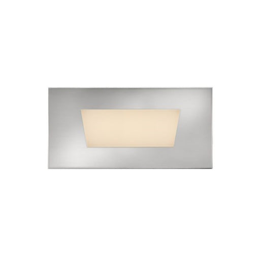 Hinkley Lighting Dash Landscape LED Flat Brick Light SM, Steel/Frosted - 15344SS