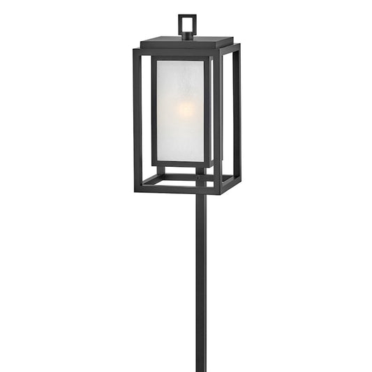 Hinkley Lighting Republic 1 Light LED Path Light, Black/Etched - 15558BK-LL