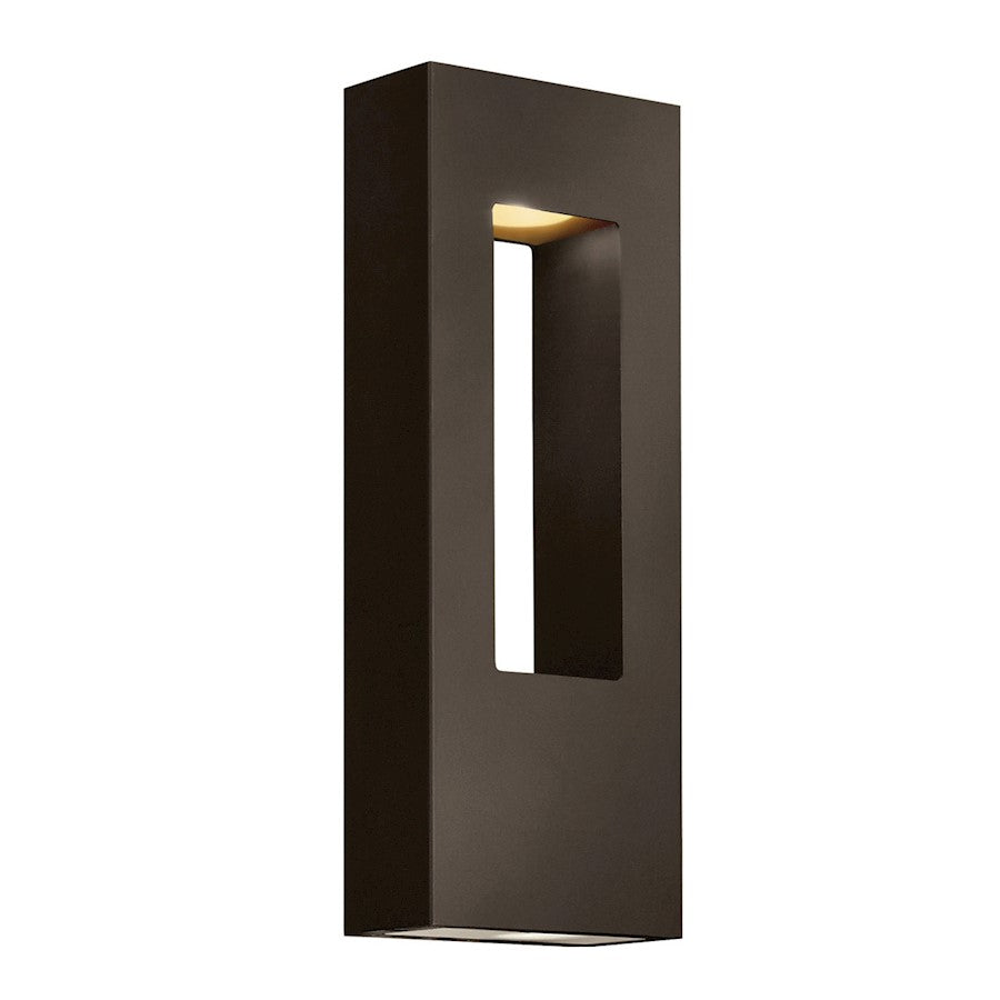 Hinkley Lighting Atlantis Outdoor 2 Light 3.5" Wall, Bronze/Etched - 1648BZ-LL